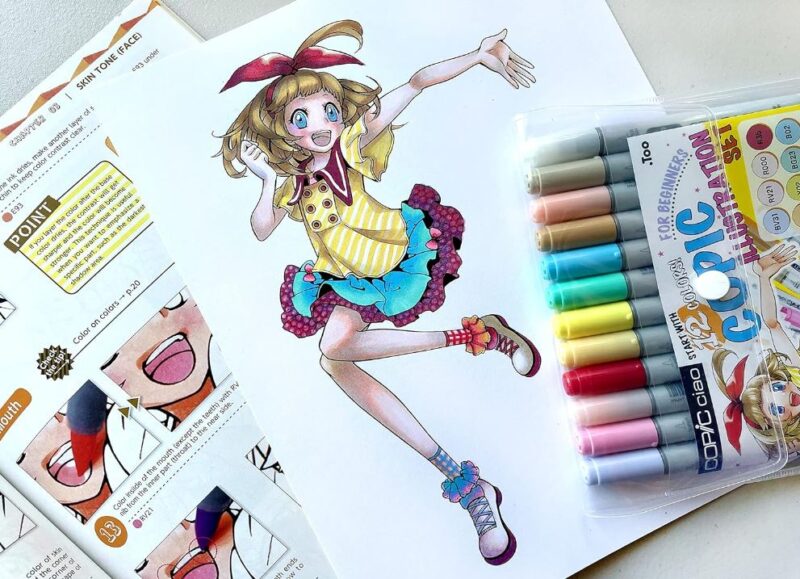 Copic Adult Coloring Markers