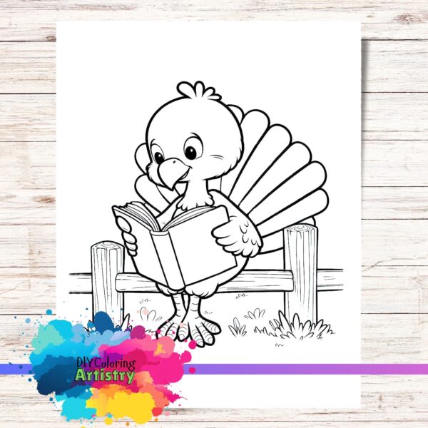 turkey coloring page