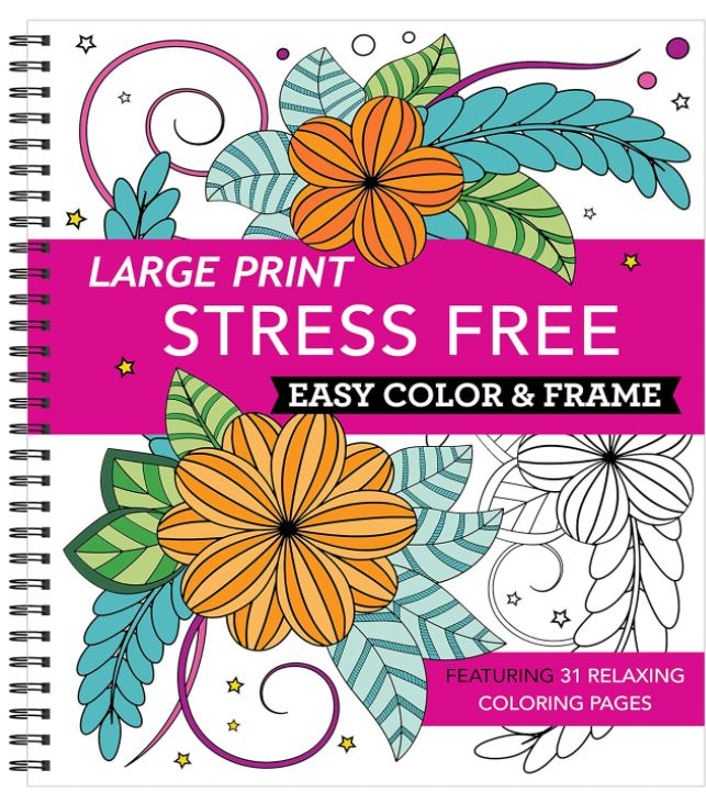 Spiral Bound Coloring Book