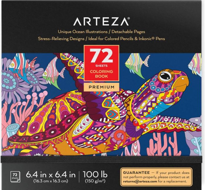 Arteza Adult Coloring Book