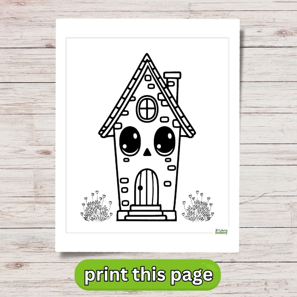 Cute Halloween Cottage