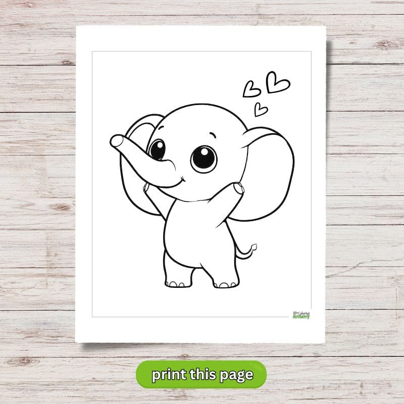 Joyful elephant