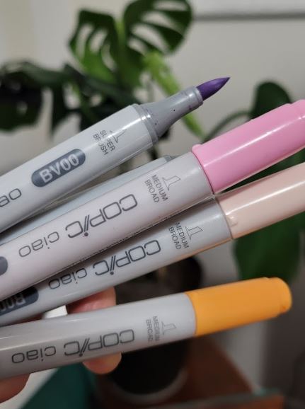 copic ciao comparison of tips