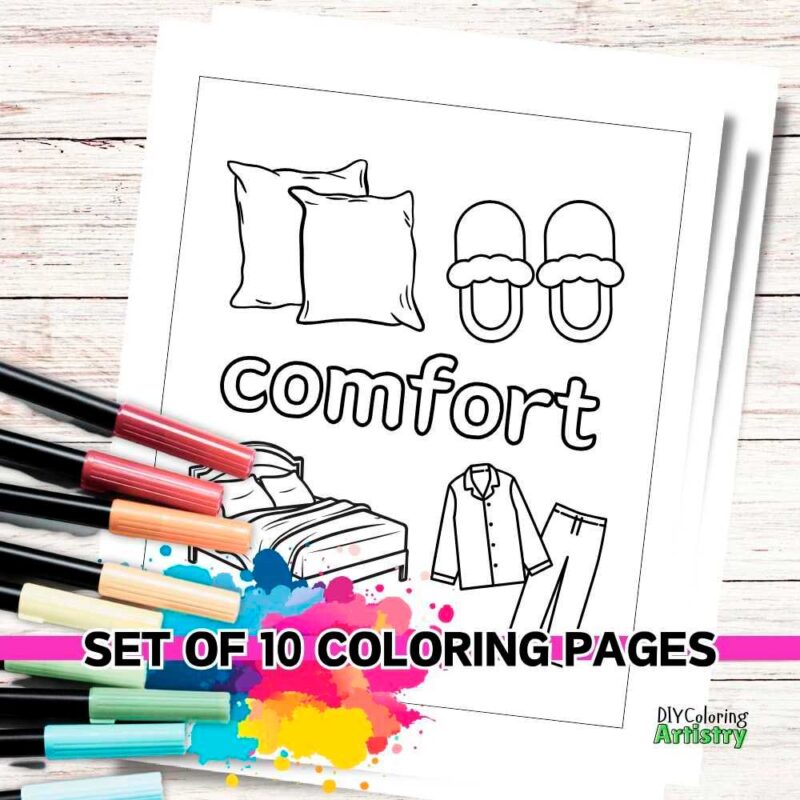 Comfort Coloring Page