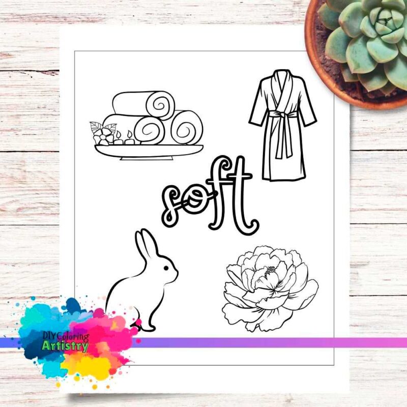 Soft Coloring Page