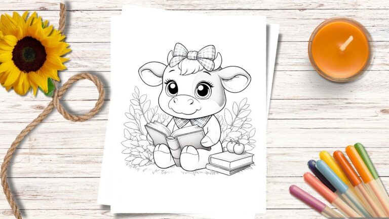 farm animals coloring pages