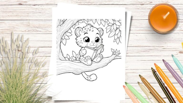 serengeti animals coloring pages