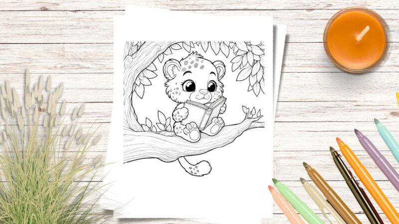 serengeti animals coloring pages