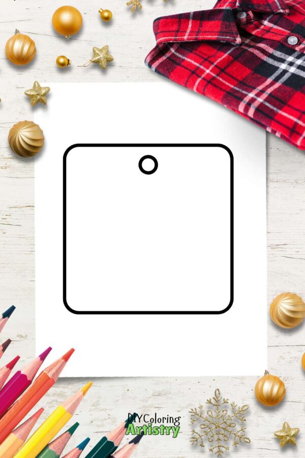 Blank Printable Christmas Tags - Image 9