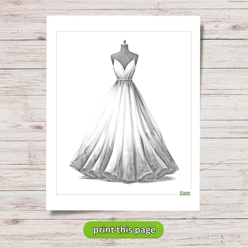 Simple Wedding Dress