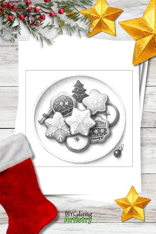 Christmas Cookie Plate