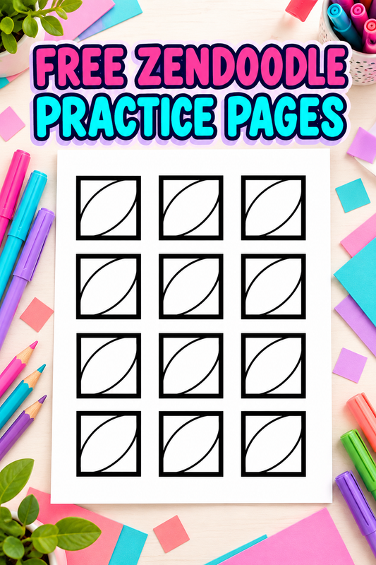 free zendoodle coloring pages