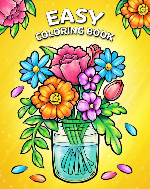 Easy Coloring Book