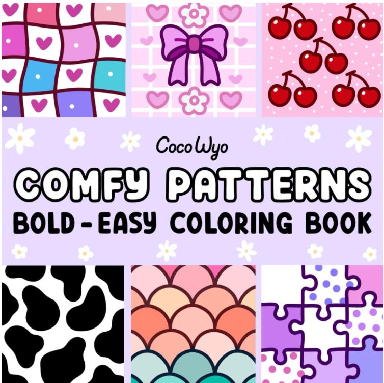 Comfy Patterns: Coloring Book