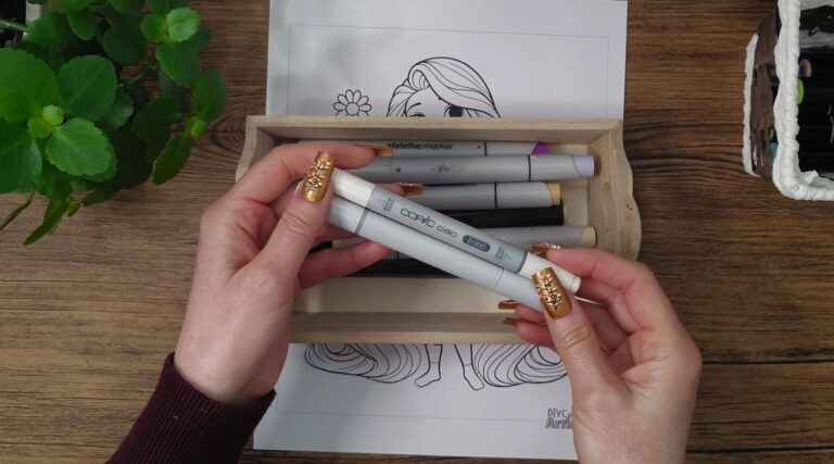 coloring supplies
