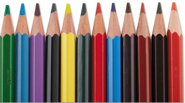 use erasable colored pencils