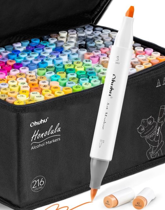 ohuhu alcohol markers