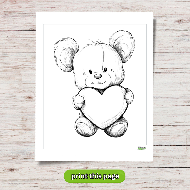 love you teddy bear