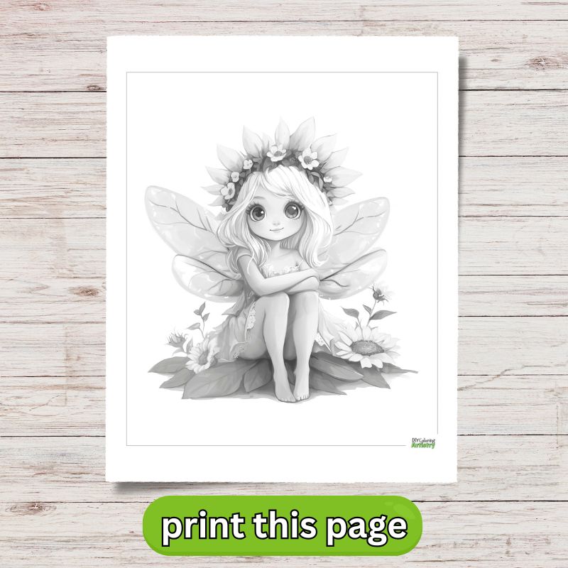 sunflower fairy