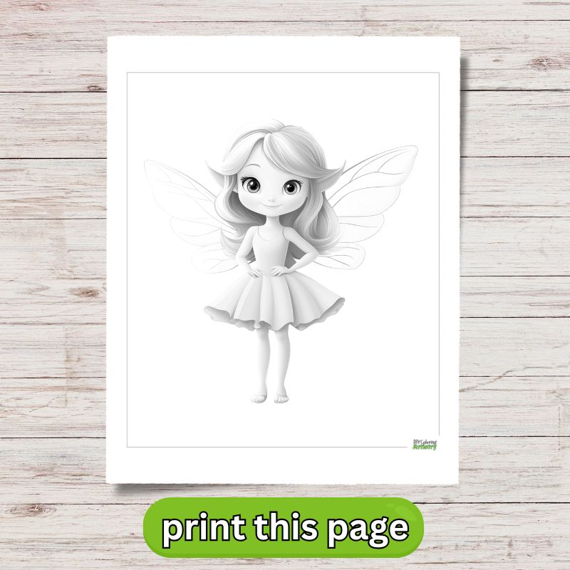 summer fairy Printable