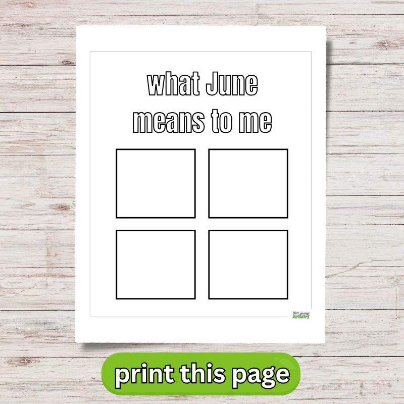 what june means to me printable