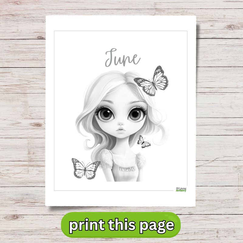 june girl pdf printable