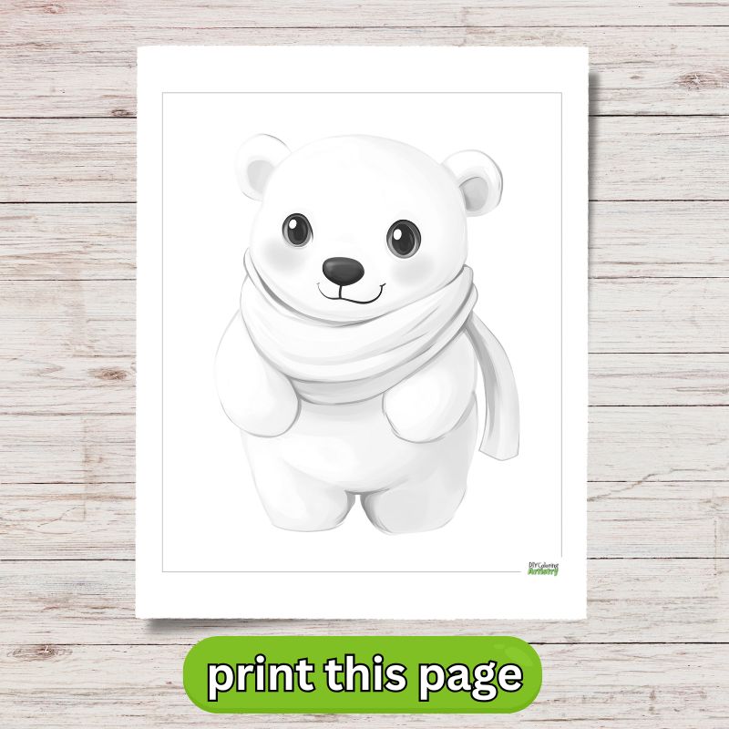 Kawaii Polar Bear