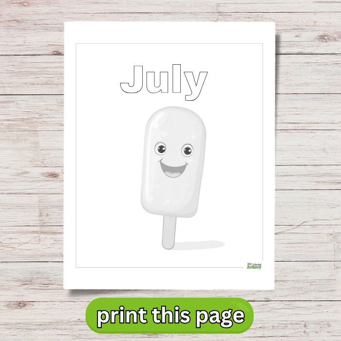 July Kawaii Popsicle