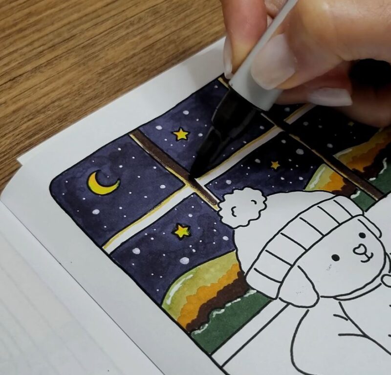 Color the Window Frame