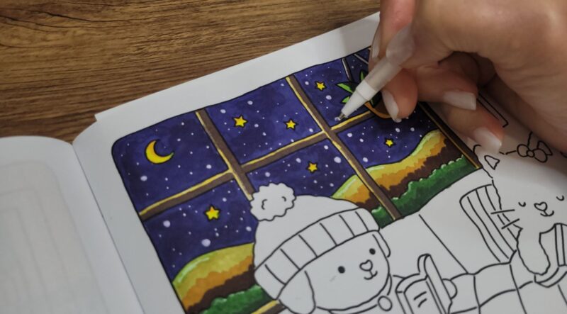 How To Color a Night Sky With Alcohol Markers