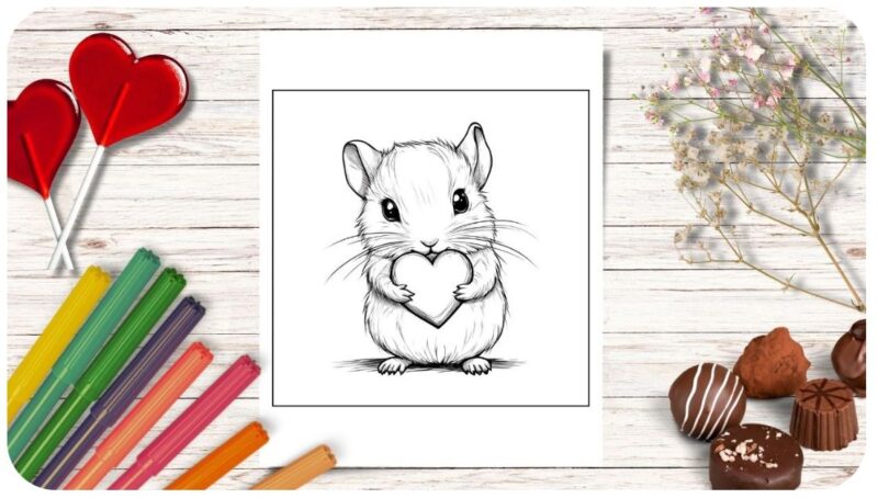Valentine’s Day Coloring Sheets