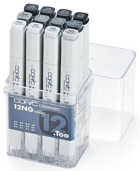 Copic Neutral Gray