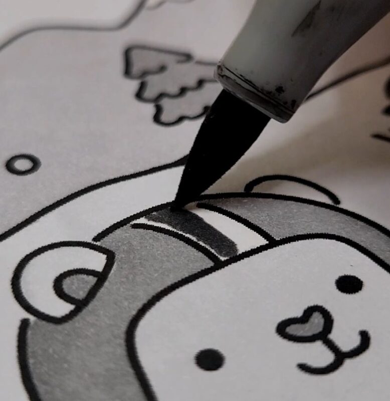 Add the darkest colors