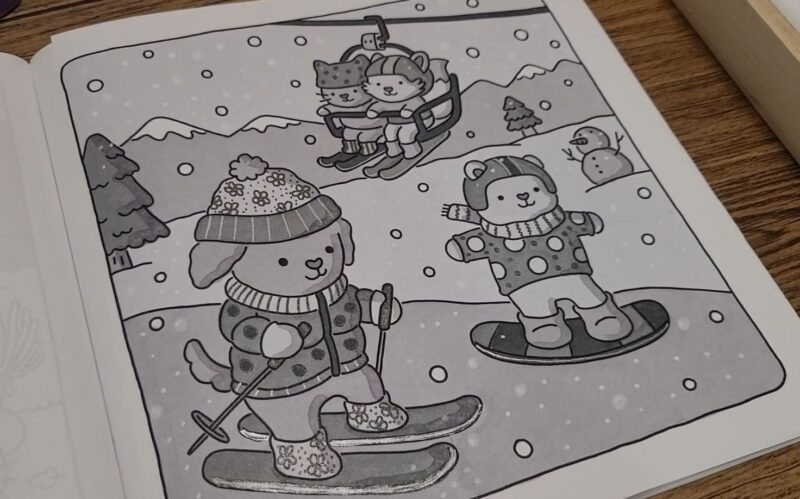 coloring with gray markers diy tutorial