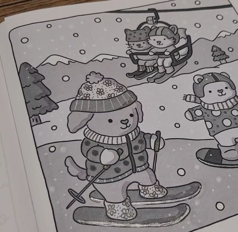 how to color in gray shades