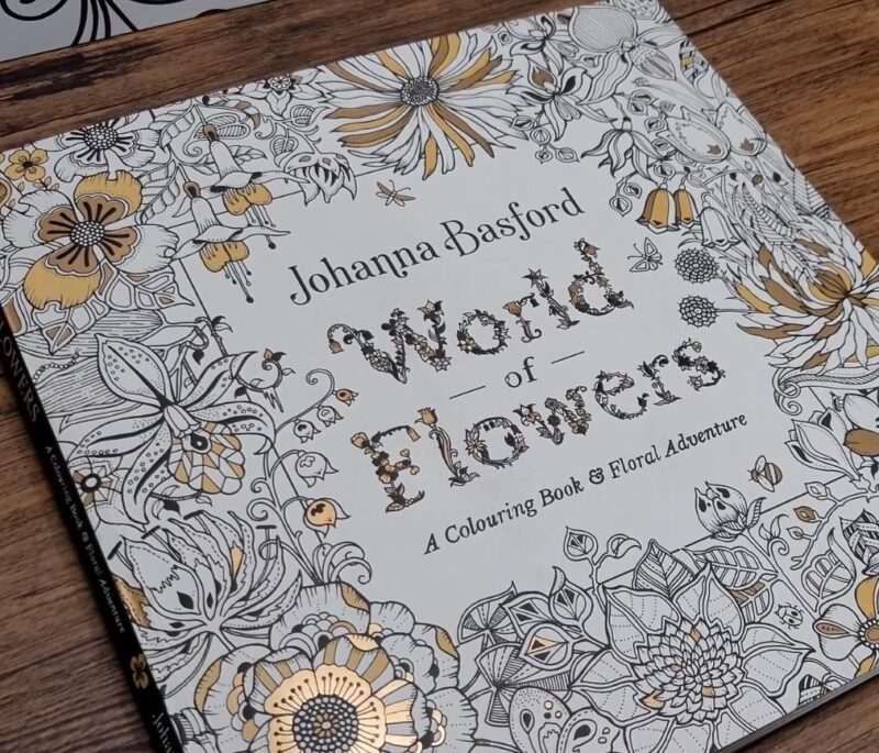johanna basford world of flowers cover