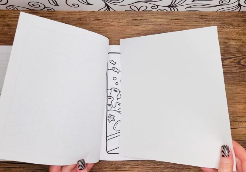 scrap paper to prevent bleed through