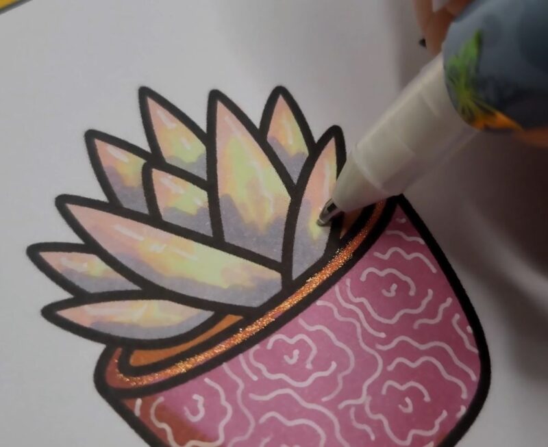 Coloring Succulent Ideas