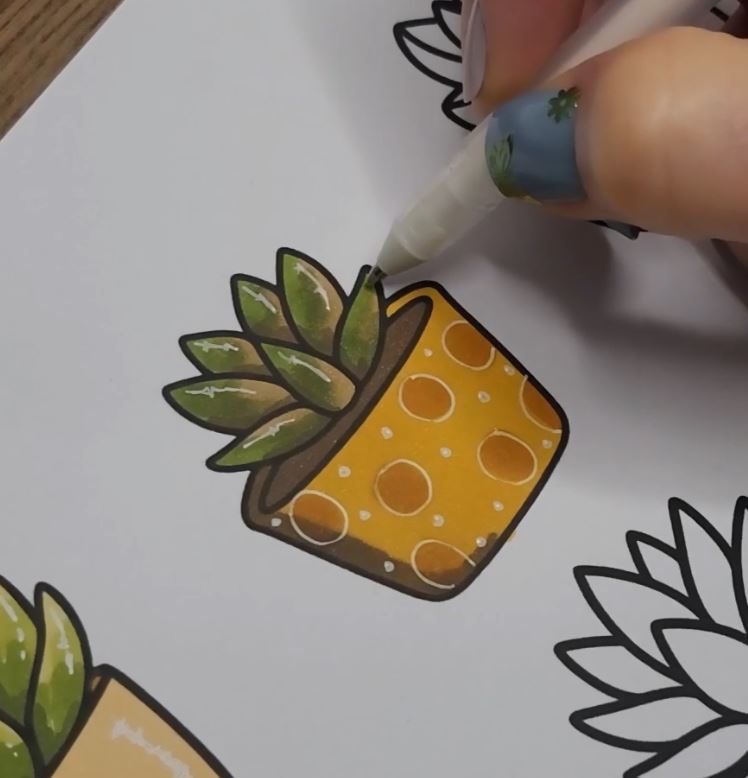 Coloring Succulent Ideas